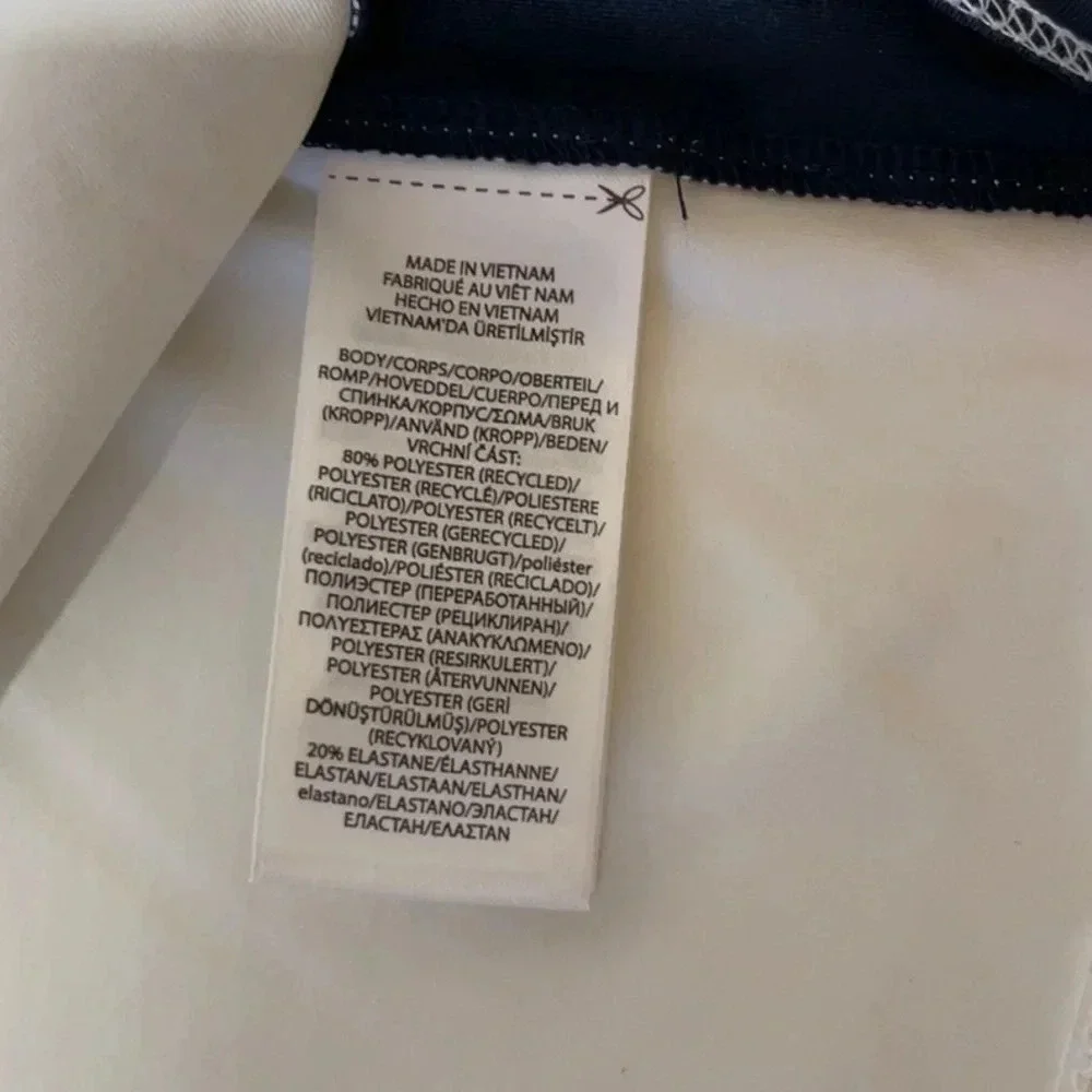 Ralph Lauren RLX Color Blocked Knee-Length Buttoned Polo Dress Size: L (12-14) - Picture 13 of 14